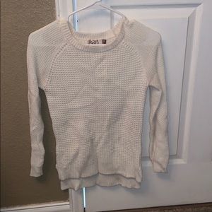 white long sleeve sweater